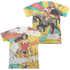 JLA - Hands Full (Front - Back Print) Adult Regular Fit Short Sleeve 65 - 35 Poly - Cotton