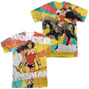 JLA - Hands Full (Front - Back Print) Adult Regular Fit Short Sleeve 100% Poly