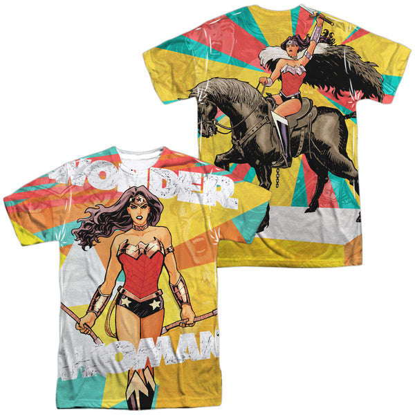 JLA - Hands Full (Front - Back Print) Adult Regular Fit Short Sleeve 100% Poly