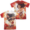 JLA - Wonder Glow (Front - Back Print) Adult Regular Fit Short Sleeve 100% Poly