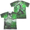 JLA - Charging (Front - Back Print) Adult Regular Fit Short Sleeve 65 - 35 Poly - Cotton
