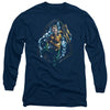 JLA - Thrashing Adult Long Sleeve