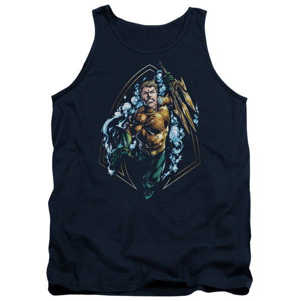 JLA - Thrashing Adult Tank Top