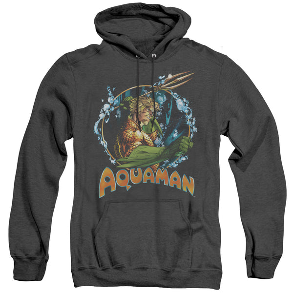JLA - Ruler Of The Seas Adult Heather Hoodie