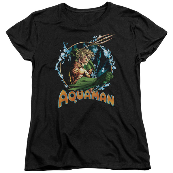 JLA - Ruler Of The Seas Women's Short Sleeve