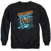 JLA - Aqua Bubbles Adult Crewneck Sweatshirt