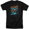 JLA - Aqua Bubbles Adult Tall Fit Short Sleeve
