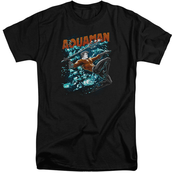 JLA - Aqua Bubbles Adult Tall Fit Short Sleeve