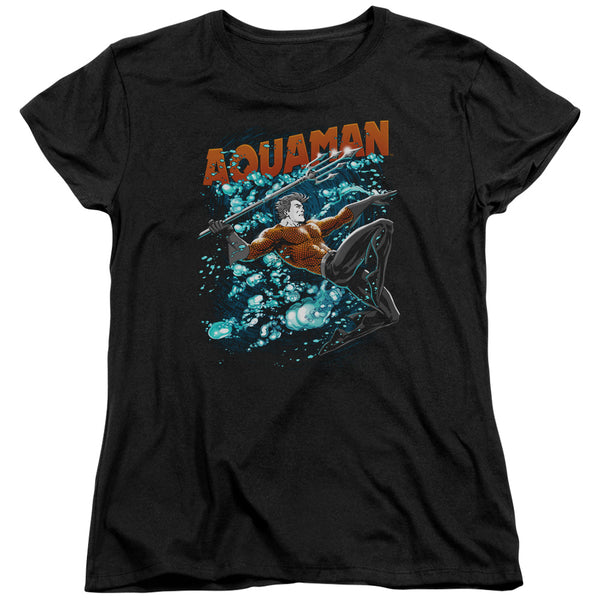 JLA - Aqua Bubbles Women's Short Sleeve