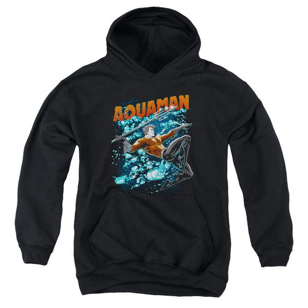JLA - Aqua Bubbles Youth Hooded Sweatshirt