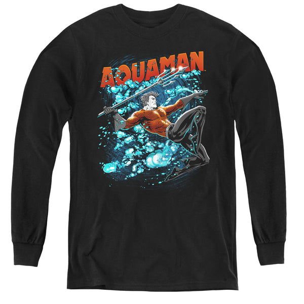 JLA - Aqua Bubbles L - S Youth