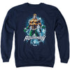 JLA - Water Powers Adult Crewneck Sweatshirt