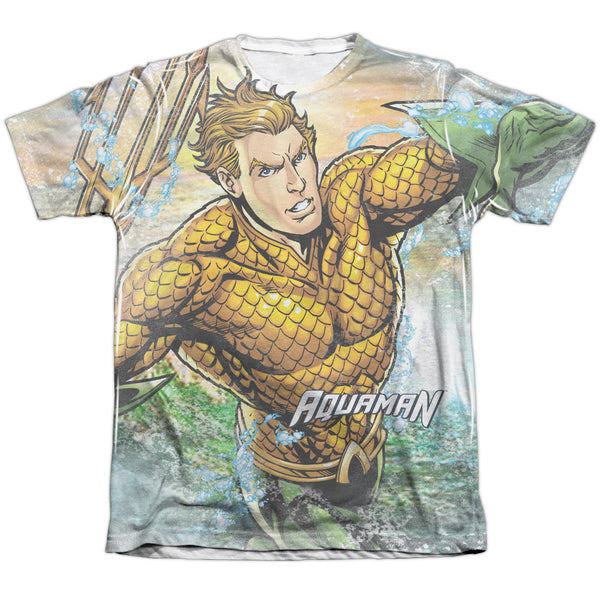 JLA - Rough Seas Adult Regular Fit Short Sleeve 65 - 35 Poly - Cotton