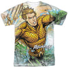 JLA - Rough Seas Adult Regular Fit Short Sleeve 100% Poly