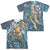 JLA - Trident (Front - Back Print) Adult Regular Fit Short Sleeve 65 - 35 Poly - Cotton