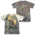 JLA - Good Vs Evil (Front - Back Print) Adult Regular Fit Short Sleeve 65 - 35 Poly - Cotton