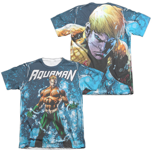 JLA - Bubbles Everywhere (Front - Back Print) Adult Regular Fit Short Sleeve 65 - 35 Poly - Cotton