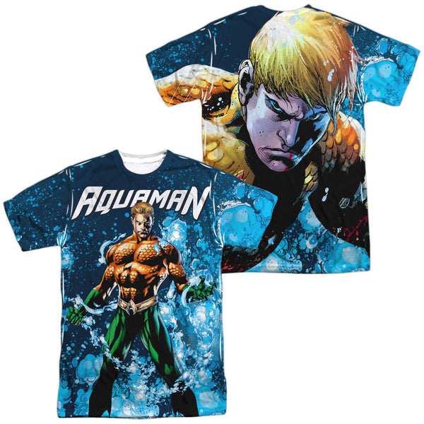 JLA - Bubbles Everywhere (Front - Back Print) Adult Regular Fit Short Sleeve 100% Poly