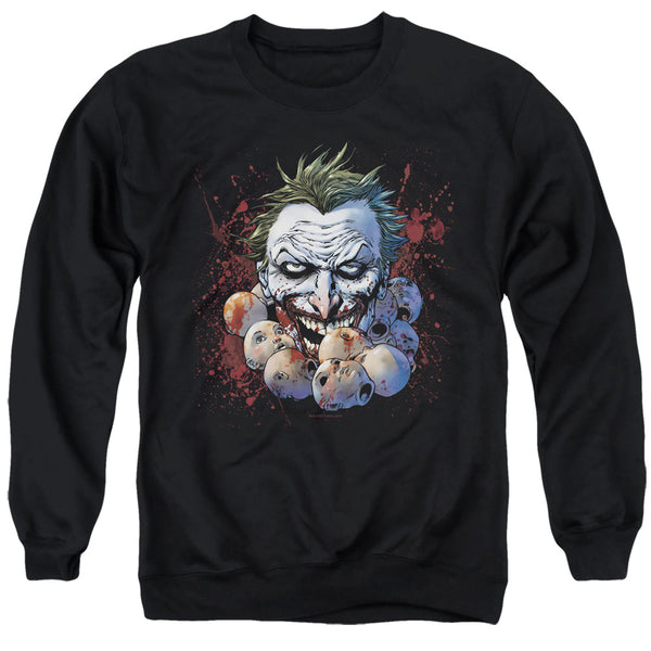 JLA - Doll Heads Adult Crewneck Sweatshirt