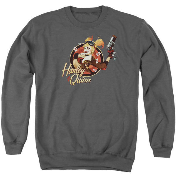 JLA - Harley Bomber Adult Crewneck Sweatshirt