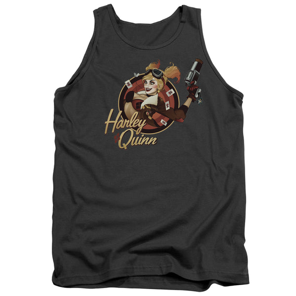 JLA - Harley Bomber Adult Tank Top