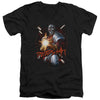 JLA - Deadshot Adult Slim Fit V Neck Cotton
