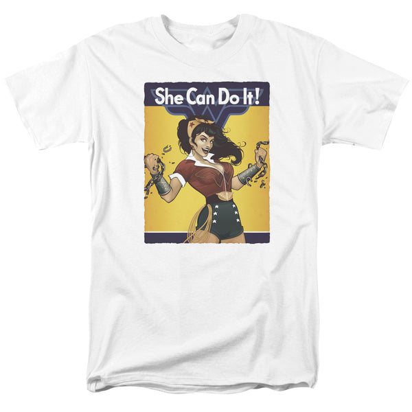 Jla - Wonder Bombshell Adult Regular Fit Short Sleeve