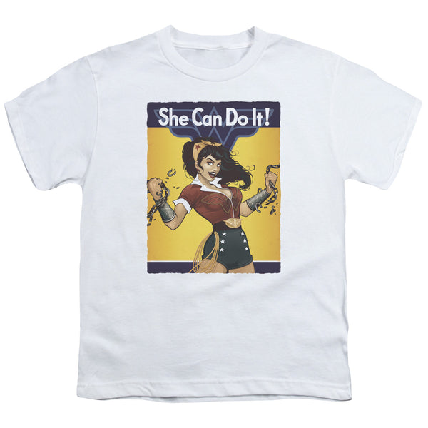 Jla - Wonder Bombshell Youth Short Sleeve