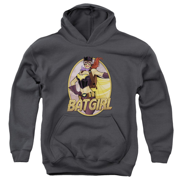JLA - Batgirl Bombshell Youth Hooded Sweatshirt
