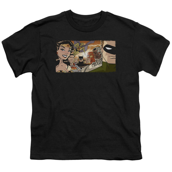 JLA - Cinematic League Youth Short Sleeve