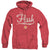 JLA - Old School Flash Adult Heather Hoodie