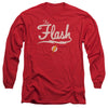JLA - Old School Flash Adult Long Sleeve
