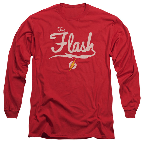 JLA - Old School Flash Adult Long Sleeve
