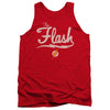 JLA - Old School Flash Adult Tank Top