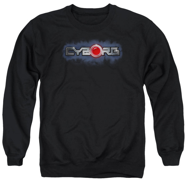JLA - Cyborg Title Adult Crewneck Sweatshirt