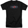 JLA - Cyborg Title Adult Tall Fit Short Sleeve