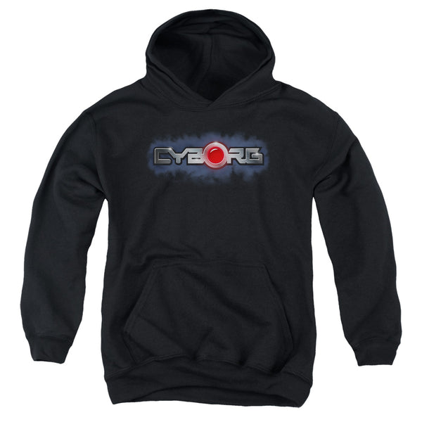JLA - Cyborg Title Youth Hooded Sweatshirt