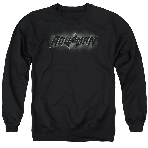 JLA - Aquaman Title Adult Crewneck Sweatshirt