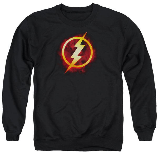 JLA - Flash Title Adult Crewneck Sweatshirt