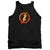 JLA - Flash Title Adult Tank Top