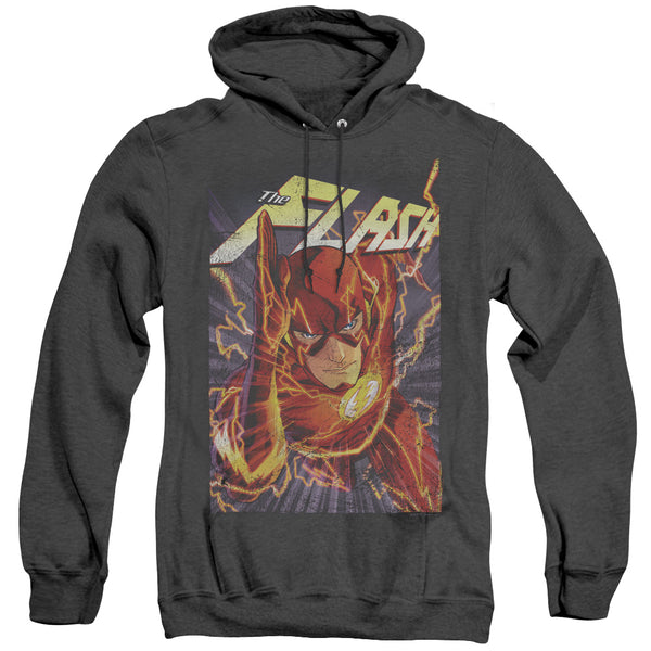 JLA - Flash One Adult Heather Hoodie