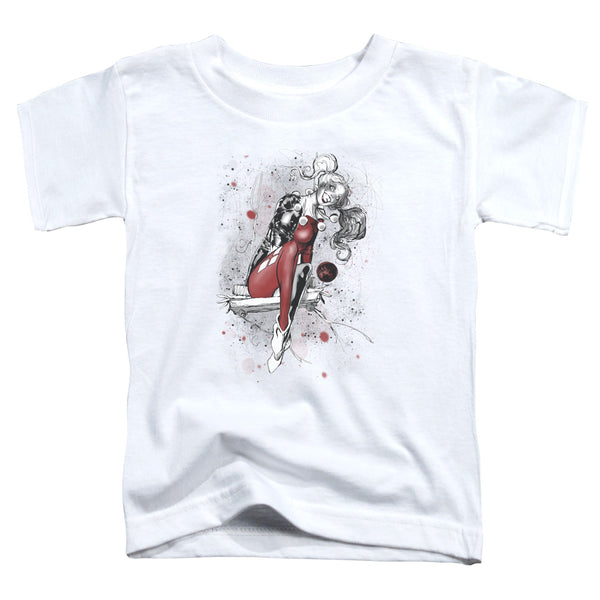 JLA - Harley Sketch Toddler Short Sleeve