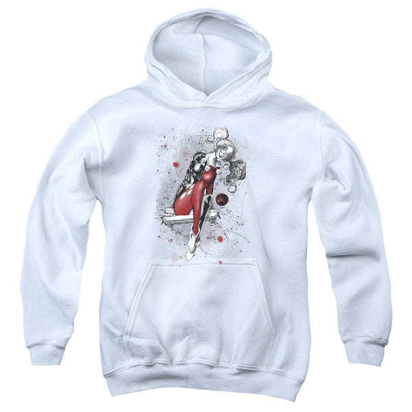 JLA - Harley Sketch Youth Hooded Sweatshirt