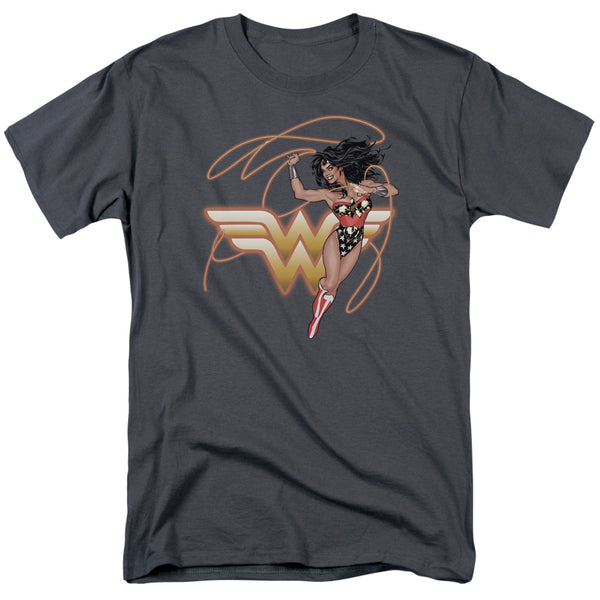 Jla - Glowing Lasso Adult Regular Fit Short Sleeve