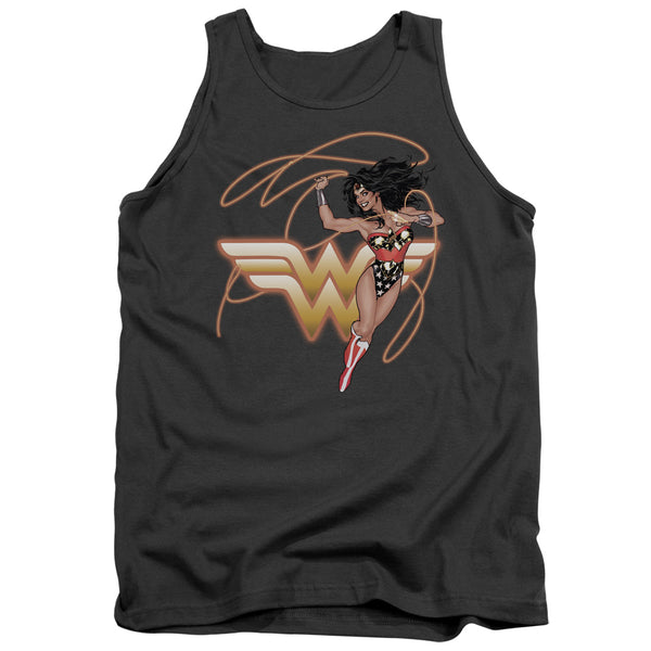Jla - Glowing Lasso Adult Tank Top