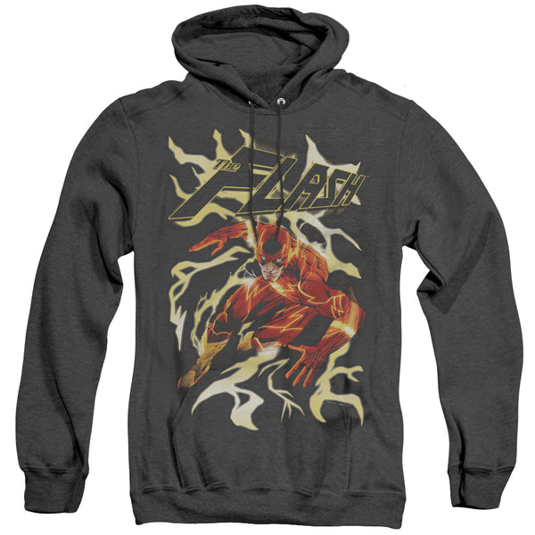 JLA - Electric Run Adult Heather Hoodie
