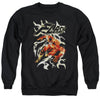JLA - Electric Run Adult Crewneck Sweatshirt