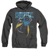 JLA - Blue Beetle Adult Heather Hoodie
