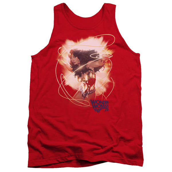 Wonder Woman - 75Th Burst Adult Tank Top