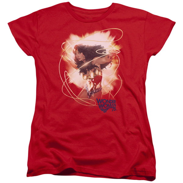 Wonder Woman - 75Th Burst Women's Short Sleeve